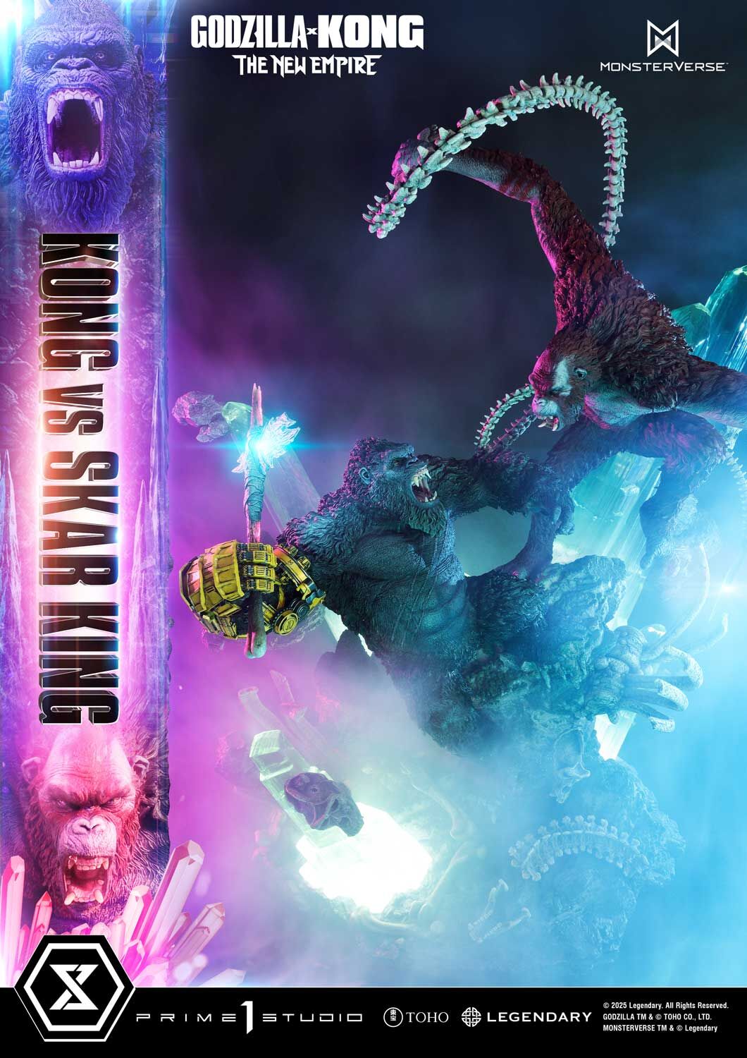 Godzilla x Kong: The New Empire - King Kong - Skar King - Suko - Ultimate Diorama Masterline - Bonus Version (Prime 1 Studio) photo 76