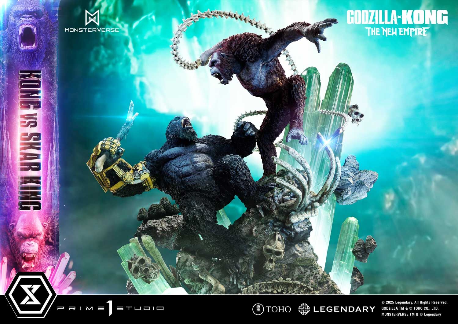 Godzilla x Kong: The New Empire - King Kong - Skar King - Suko - Ultimate Diorama Masterline - Bonus Version (Prime 1 Studio) photo 78