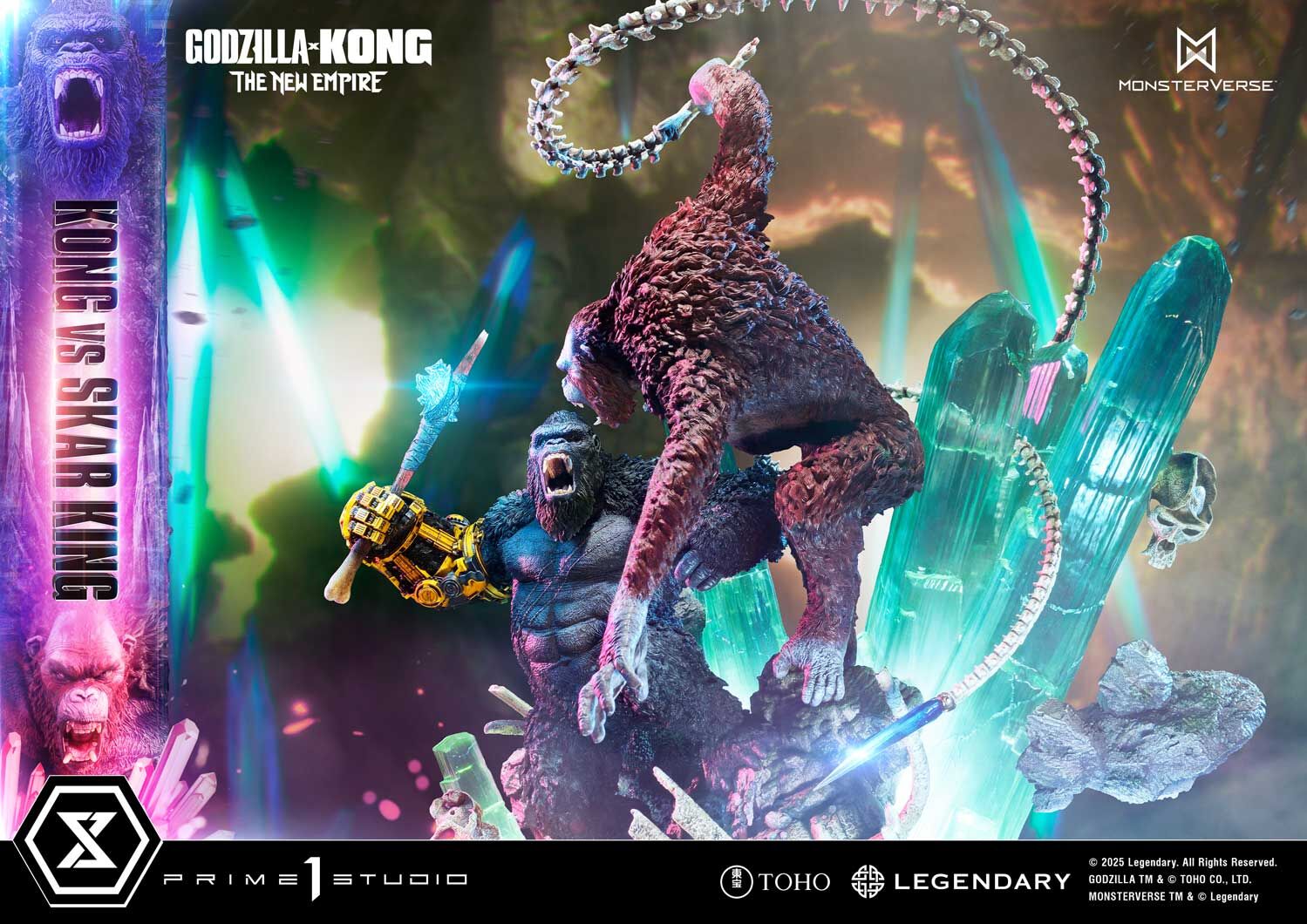 Godzilla x Kong: The New Empire - King Kong - Skar King - Suko - Ultimate Diorama Masterline - Bonus Version (Prime 1 Studio) photo 79