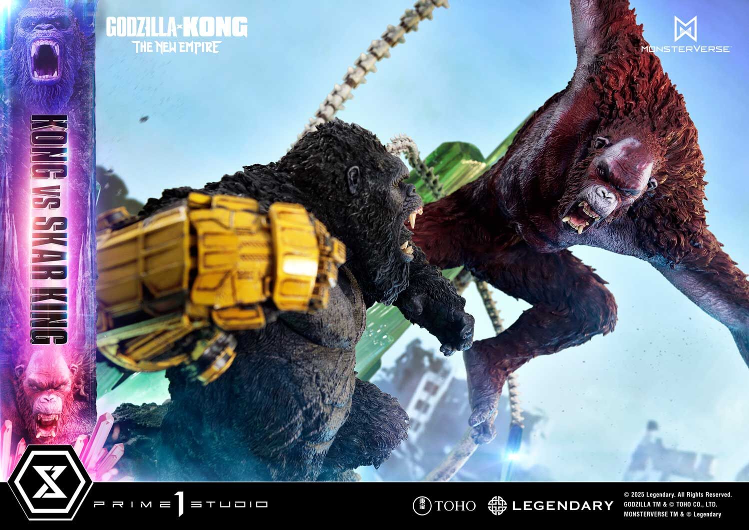 Godzilla x Kong: The New Empire - King Kong - Skar King - Suko - Ultimate Diorama Masterline - Bonus Version (Prime 1 Studio) photo 80