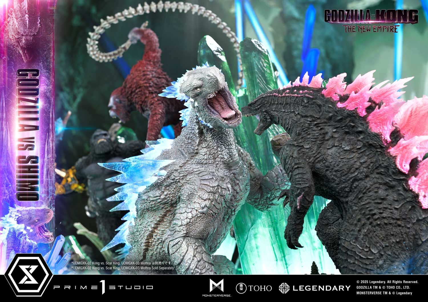 Godzilla x Kong: The New Empire - Gojira Evolved - Shimo - Ultimate Diorama Masterline (UDMGXK-01) (Prime 1 Studio) photo 2