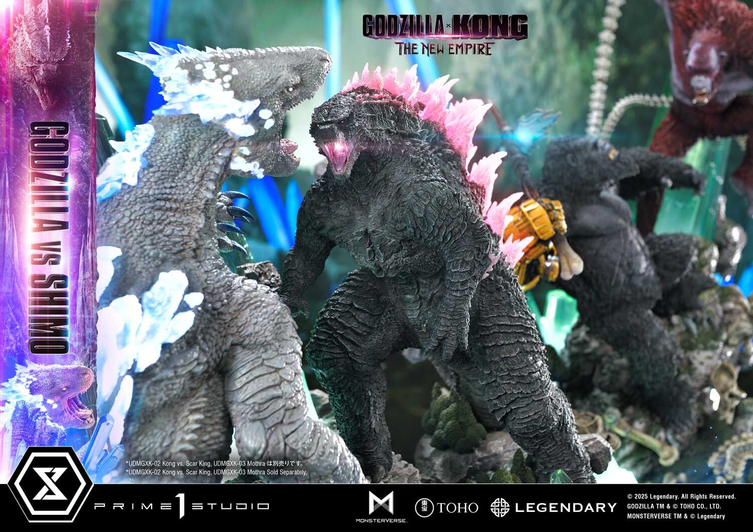 Godzilla x Kong: The New Empire - Gojira Evolved - Shimo - Ultimate Diorama Masterline (UDMGXK-01) (Prime 1 Studio) photo 4