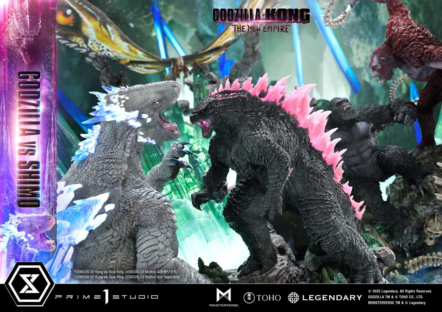 Godzilla x Kong: The New Empire - Gojira Evolved - Shimo - Ultimate Diorama Masterline (UDMGXK-01) (Prime 1 Studio) photo 5