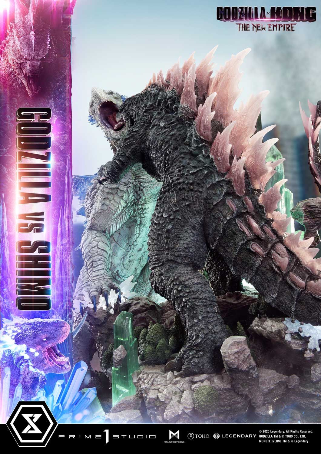 Godzilla x Kong: The New Empire - Gojira Evolved - Shimo - Ultimate Diorama Masterline (UDMGXK-01) (Prime 1 Studio) photo 35