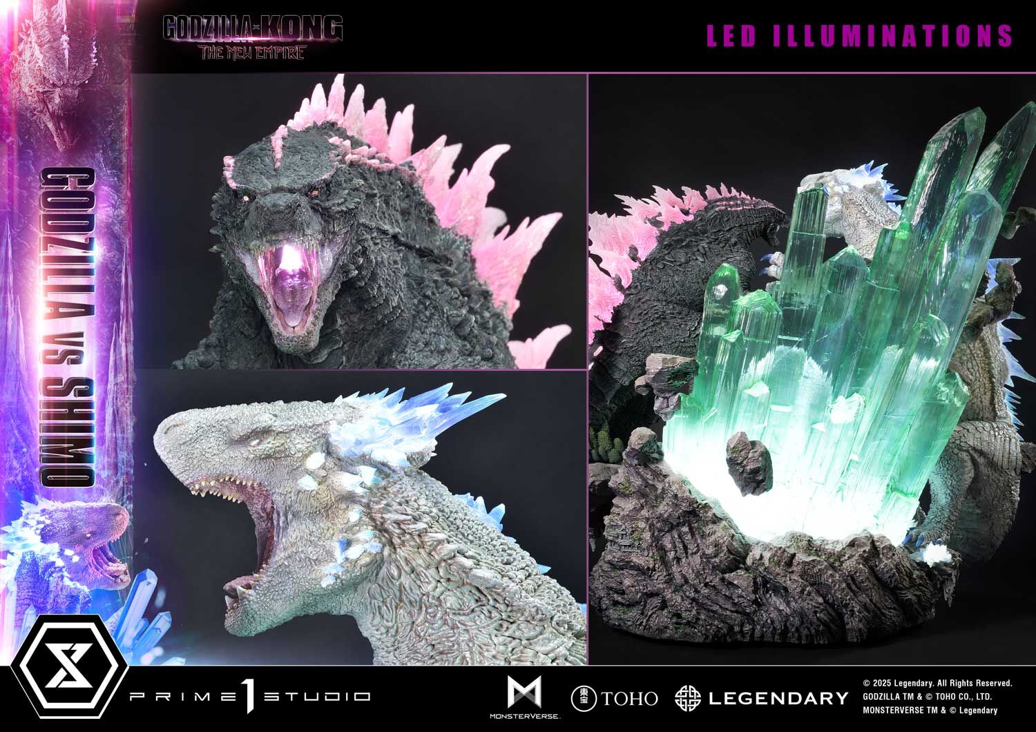 Godzilla x Kong: The New Empire - Gojira Evolved - Shimo - Ultimate Diorama Masterline (UDMGXK-01) (Prime 1 Studio) photo 66
