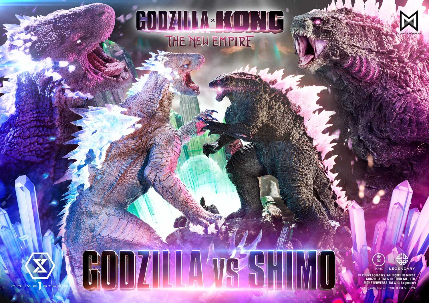 Godzilla x Kong: The New Empire - Gojira Evolved - Shimo - Ultimate Diorama Masterline (UDMGXK-01) (Prime 1 Studio) photo 73