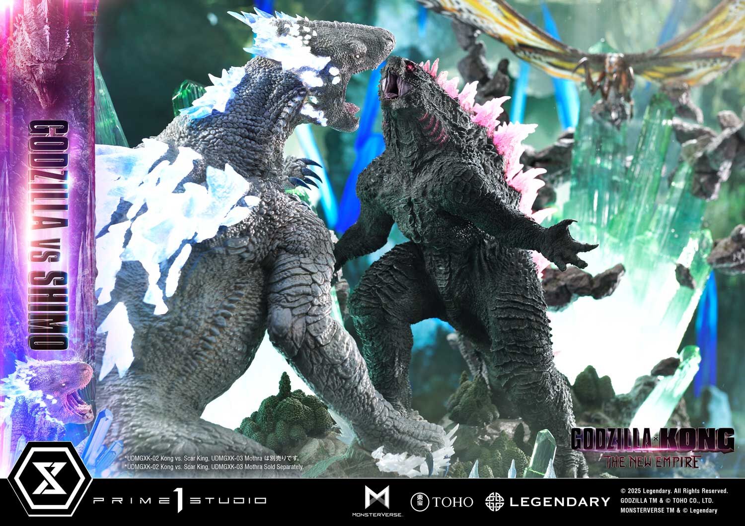 Godzilla x Kong: The New Empire - Gojira Evolved - Shimo - Ultimate Diorama Masterline (UDMGXK-01S) - Bonus Version (Prime 1 Studio) photo 3
