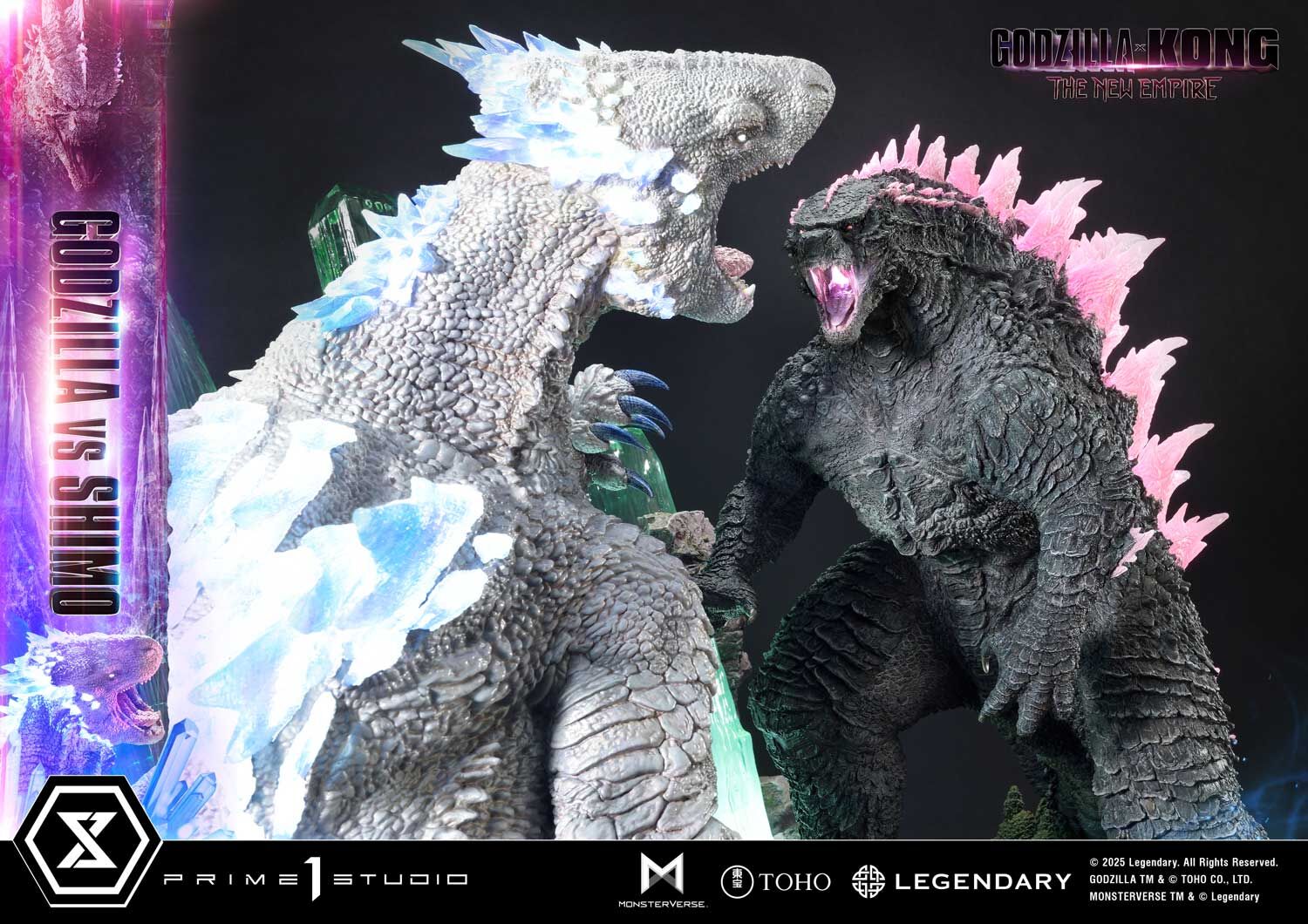 Godzilla x Kong: The New Empire - Gojira Evolved - Shimo - Ultimate Diorama Masterline (UDMGXK-01S) - Bonus Version (Prime 1 Studio) photo 8