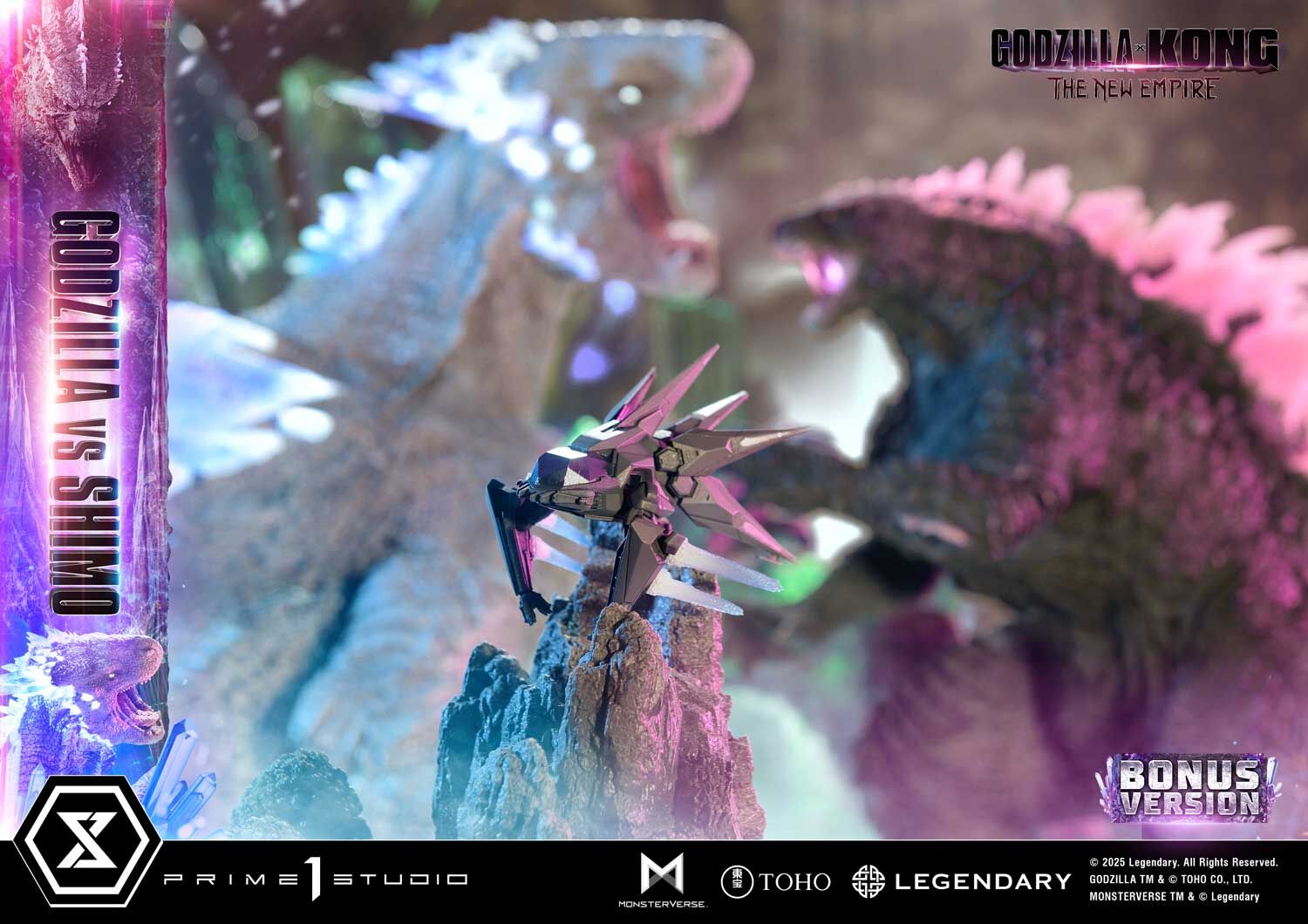 Godzilla x Kong: The New Empire - Gojira Evolved - Shimo - Ultimate Diorama Masterline (UDMGXK-01S) - Bonus Version (Prime 1 Studio) photo 14