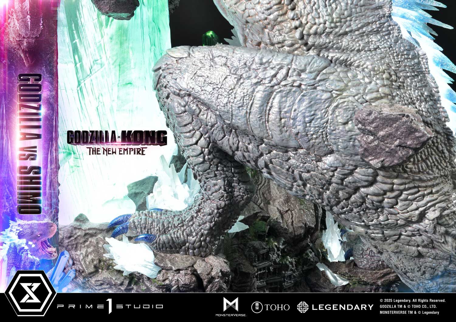 Godzilla x Kong: The New Empire - Gojira Evolved - Shimo - Ultimate Diorama Masterline (UDMGXK-01S) - Bonus Version (Prime 1 Studio) photo 15