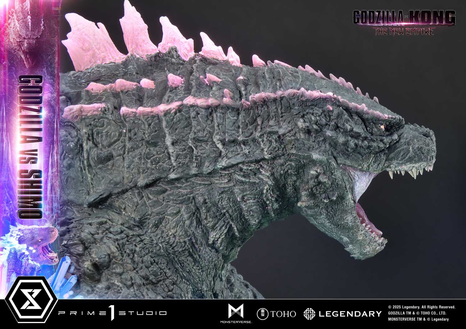 Godzilla x Kong: The New Empire - Gojira Evolved - Shimo - Ultimate Diorama Masterline (UDMGXK-01S) - Bonus Version (Prime 1 Studio) photo 18
