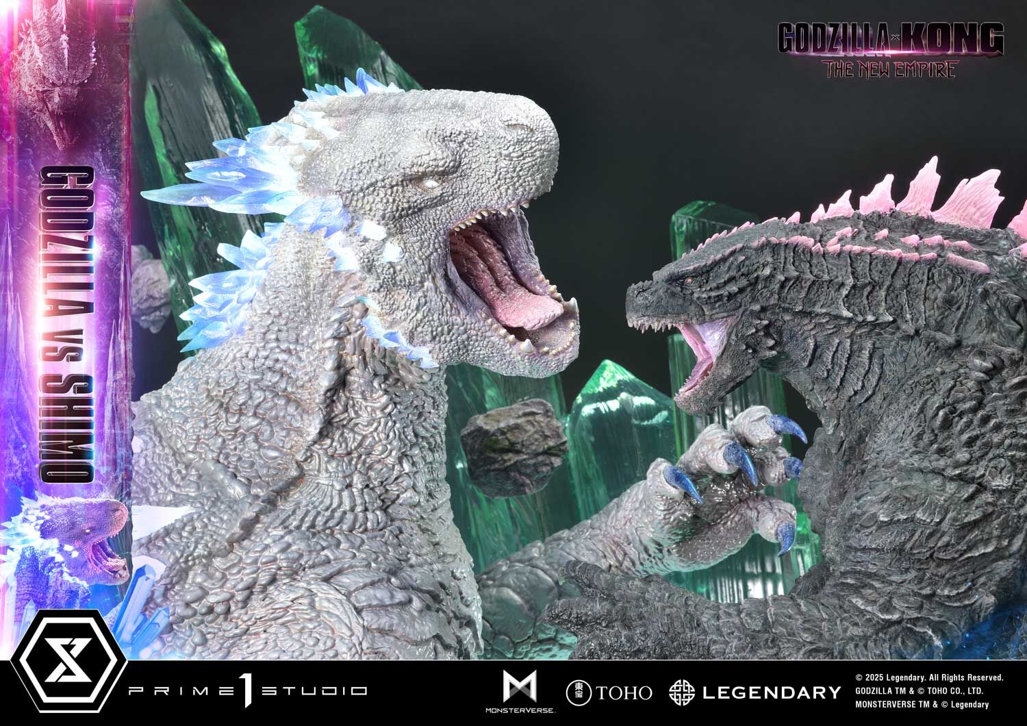 Godzilla x Kong: The New Empire - Gojira Evolved - Shimo - Ultimate Diorama Masterline (UDMGXK-01S) - Bonus Version (Prime 1 Studio) photo 20