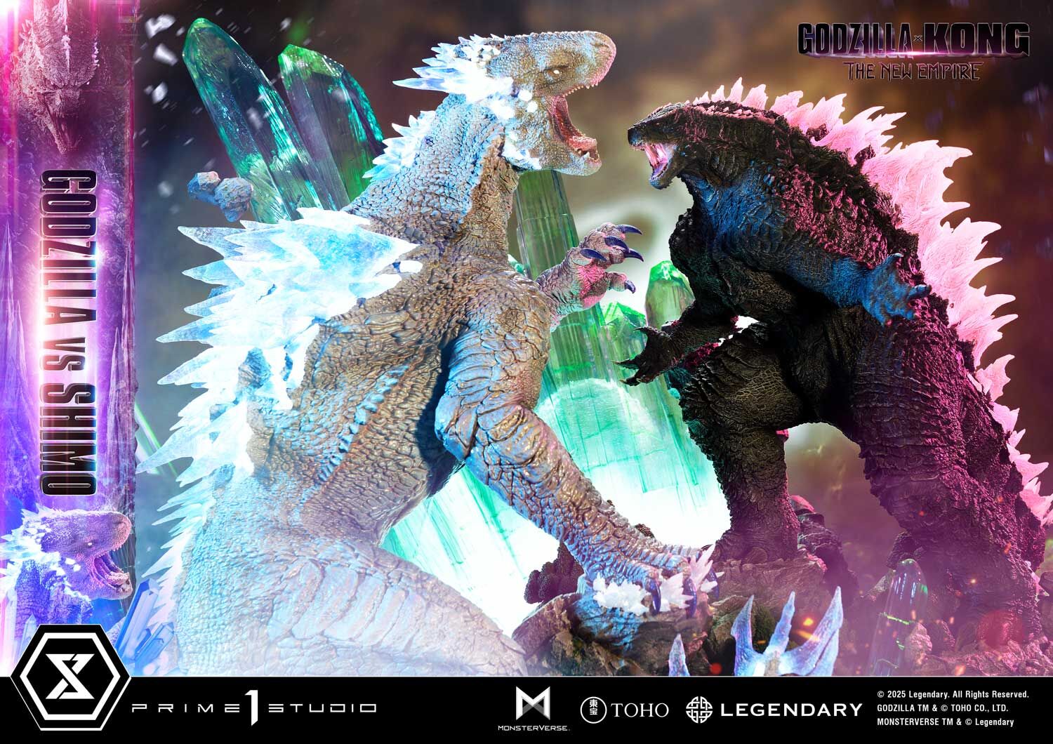 Godzilla x Kong: The New Empire - Gojira Evolved - Shimo - Ultimate Diorama Masterline (UDMGXK-01S) - Bonus Version (Prime 1 Studio) photo 22
