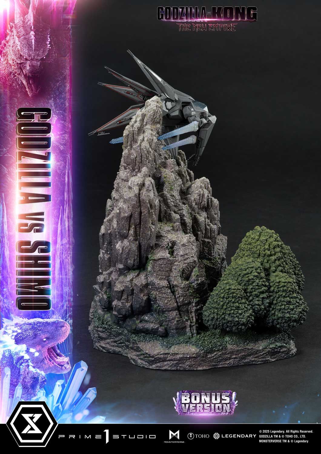 Godzilla x Kong: The New Empire - Gojira Evolved - Shimo - Ultimate Diorama Masterline (UDMGXK-01S) - Bonus Version (Prime 1 Studio) photo 29