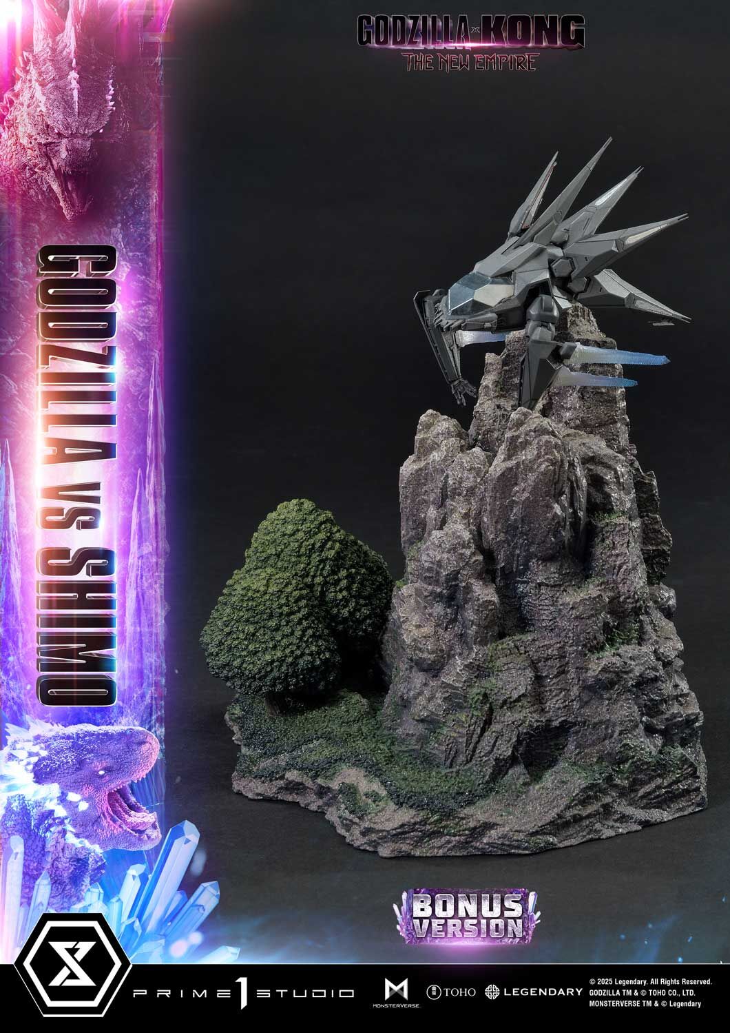 Godzilla x Kong: The New Empire - Gojira Evolved - Shimo - Ultimate Diorama Masterline (UDMGXK-01S) - Bonus Version (Prime 1 Studio) photo 31