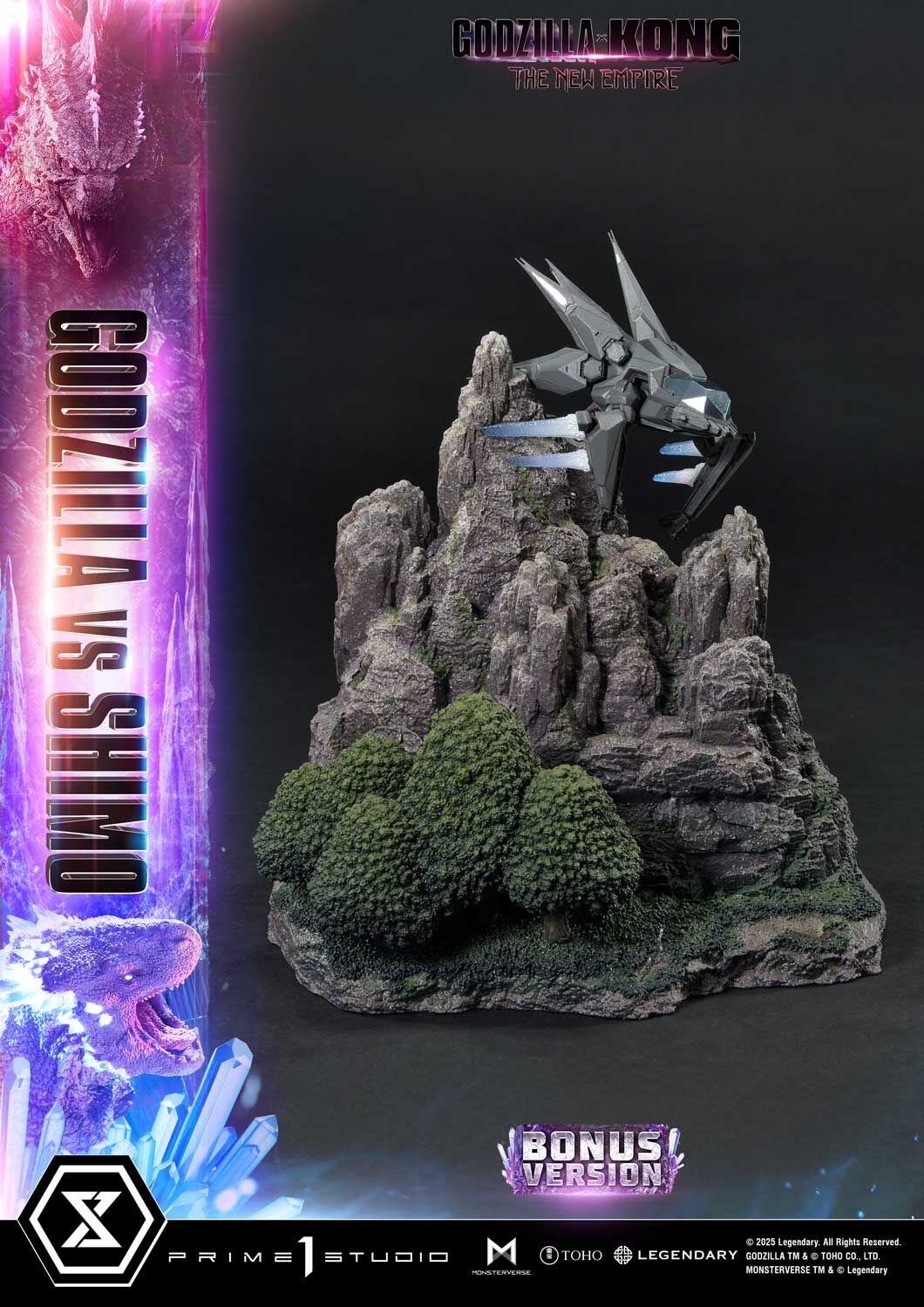 Godzilla x Kong: The New Empire - Gojira Evolved - Shimo - Ultimate Diorama Masterline (UDMGXK-01S) - Bonus Version (Prime 1 Studio) photo 32