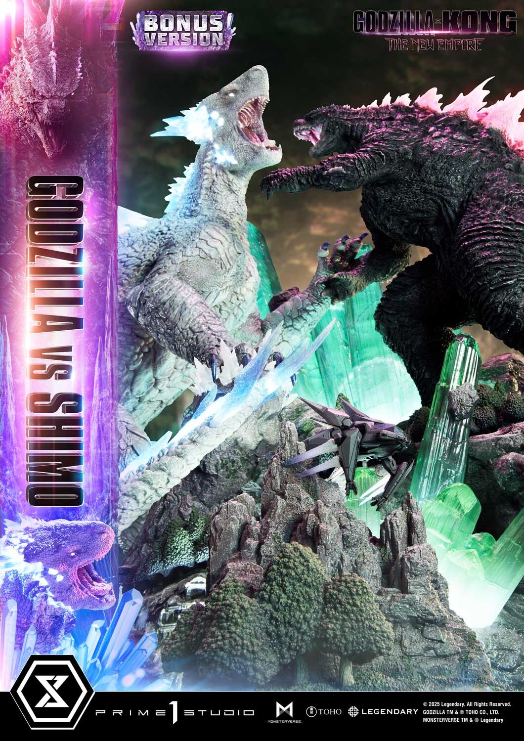 Godzilla x Kong: The New Empire - Gojira Evolved - Shimo - Ultimate Diorama Masterline (UDMGXK-01S) - Bonus Version (Prime 1 Studio) photo 33