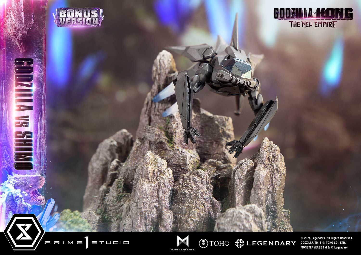 Godzilla x Kong: The New Empire - Gojira Evolved - Shimo - Ultimate Diorama Masterline (UDMGXK-01S) - Bonus Version (Prime 1 Studio) photo 34