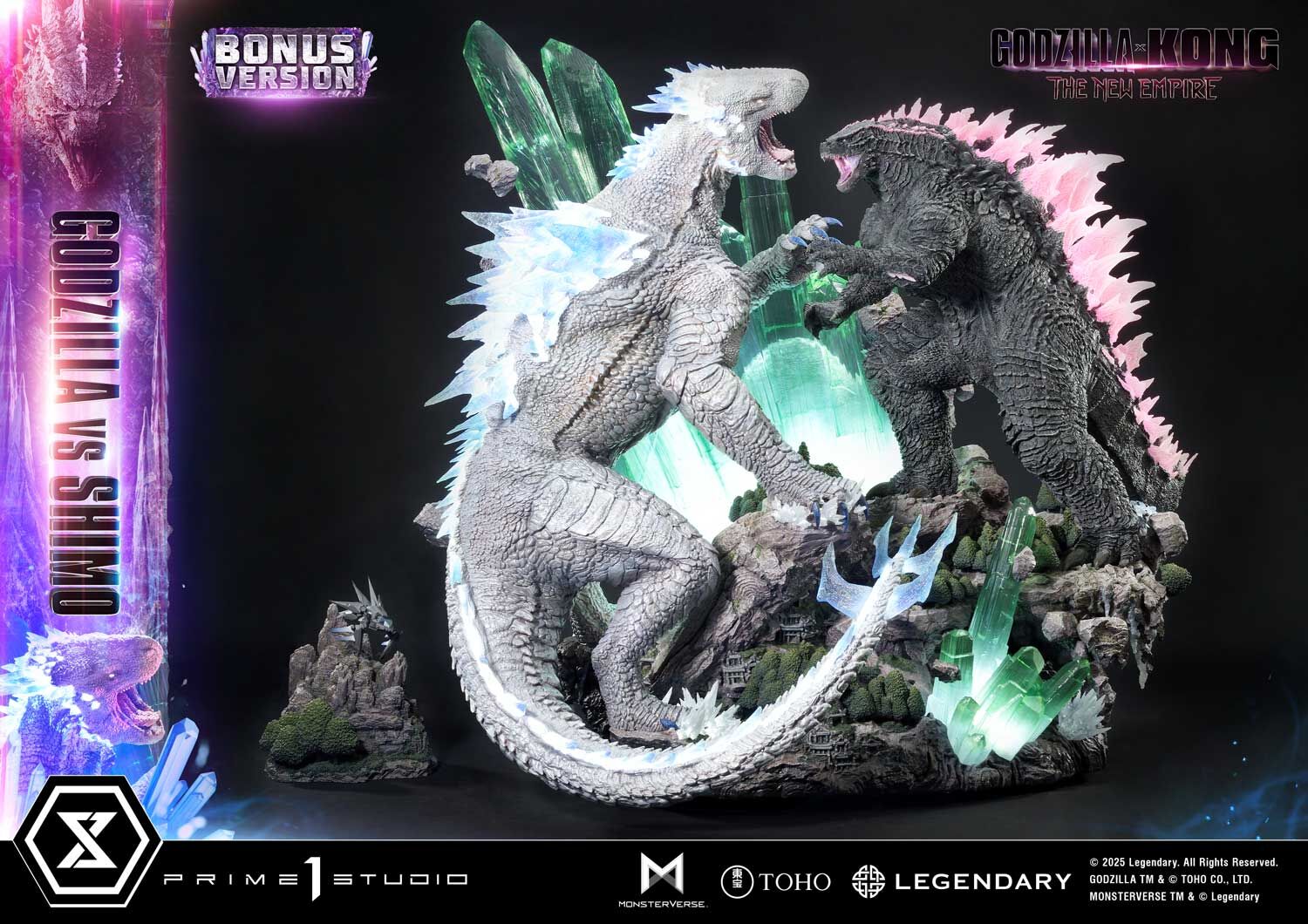 Godzilla x Kong: The New Empire - Gojira Evolved - Shimo - Ultimate Diorama Masterline (UDMGXK-01S) - Bonus Version (Prime 1 Studio) photo 35