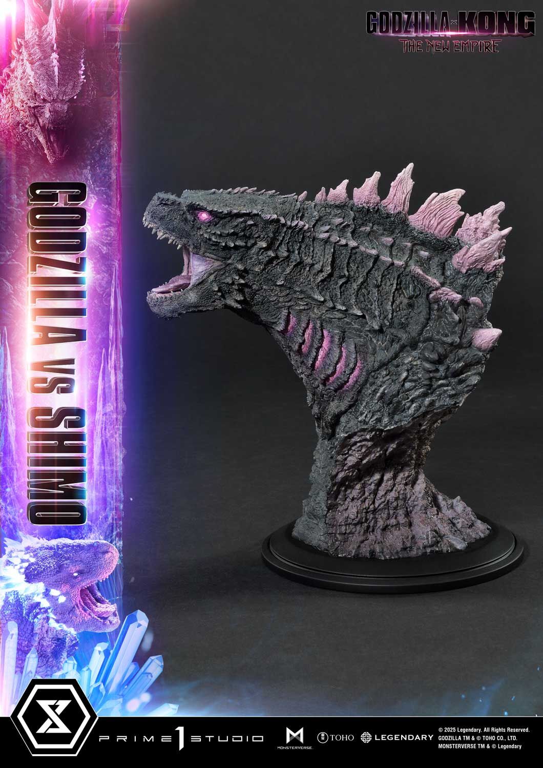 Godzilla x Kong: The New Empire - Gojira Evolved - Shimo - Ultimate Diorama Masterline (UDMGXK-01S) - Bonus Version (Prime 1 Studio) photo 37