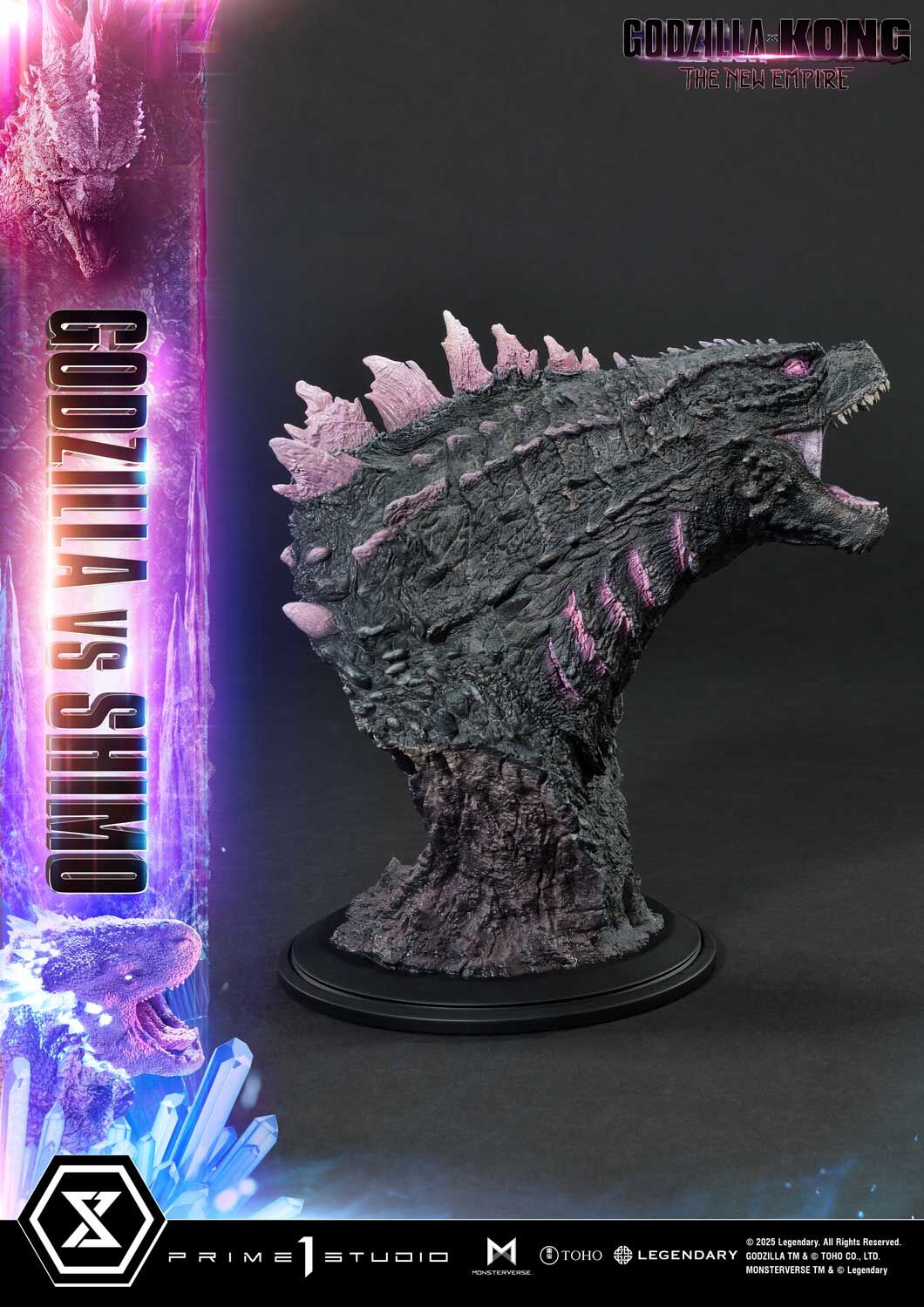 Godzilla x Kong: The New Empire - Gojira Evolved - Shimo - Ultimate Diorama Masterline (UDMGXK-01S) - Bonus Version (Prime 1 Studio) photo 39
