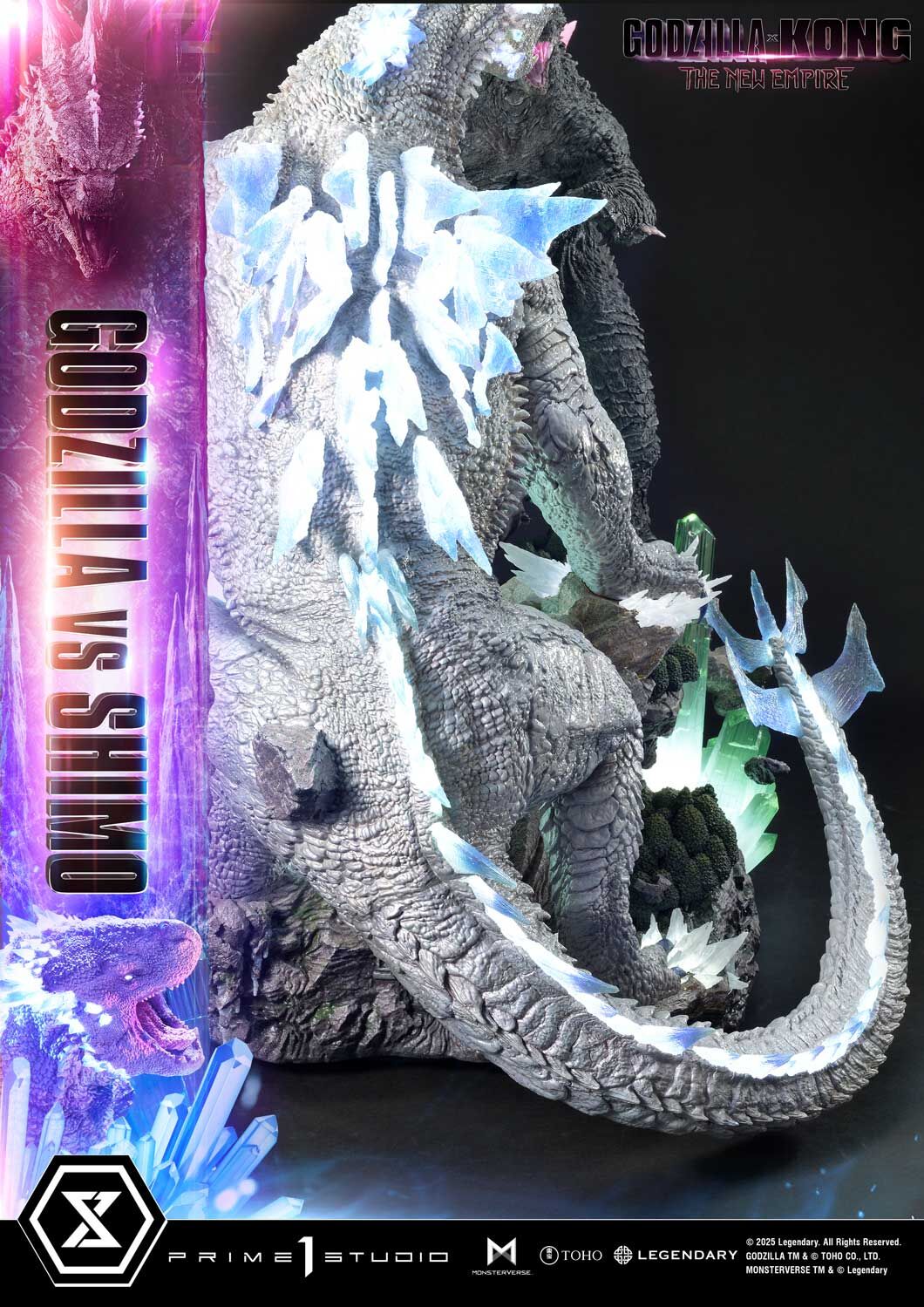 Godzilla x Kong: The New Empire - Gojira Evolved - Shimo - Ultimate Diorama Masterline (UDMGXK-01S) - Bonus Version (Prime 1 Studio) photo 41