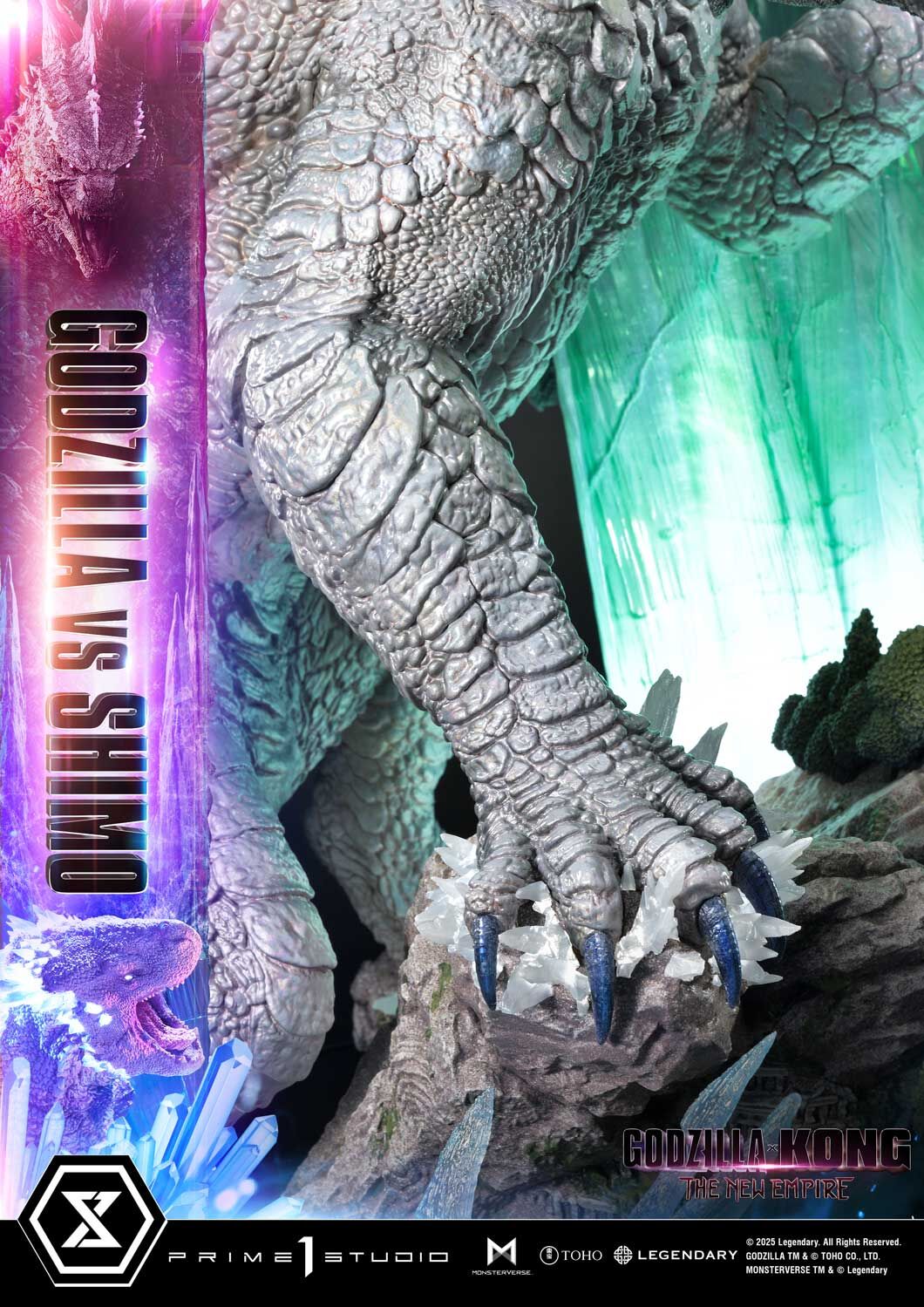 Godzilla x Kong: The New Empire - Gojira Evolved - Shimo - Ultimate Diorama Masterline (UDMGXK-01S) - Bonus Version (Prime 1 Studio) photo 42