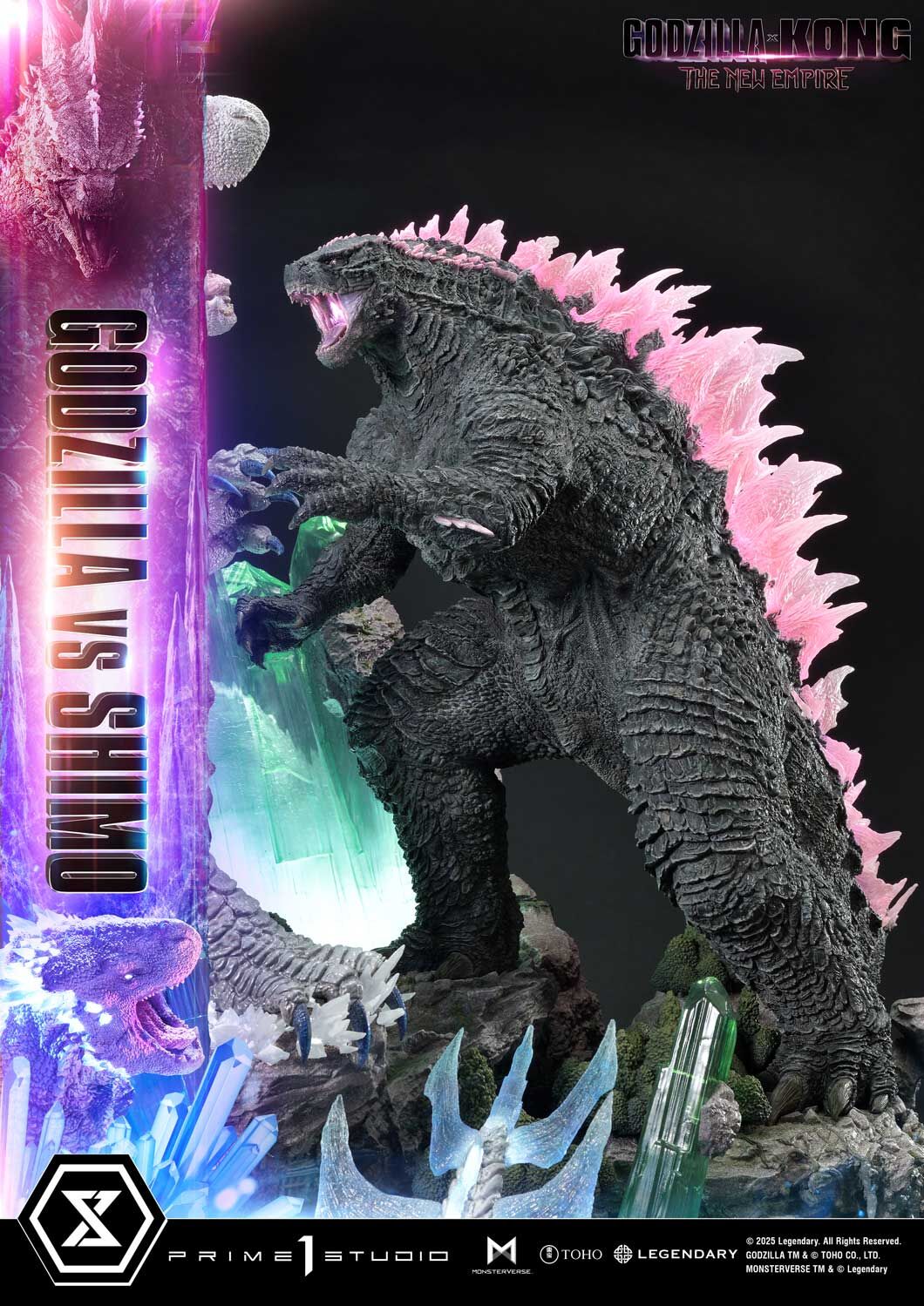Godzilla x Kong: The New Empire - Gojira Evolved - Shimo - Ultimate Diorama Masterline (UDMGXK-01S) - Bonus Version (Prime 1 Studio) photo 45