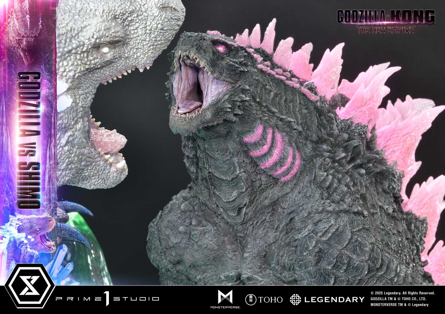 Godzilla x Kong: The New Empire - Gojira Evolved - Shimo - Ultimate Diorama Masterline (UDMGXK-01S) - Bonus Version (Prime 1 Studio) photo 48