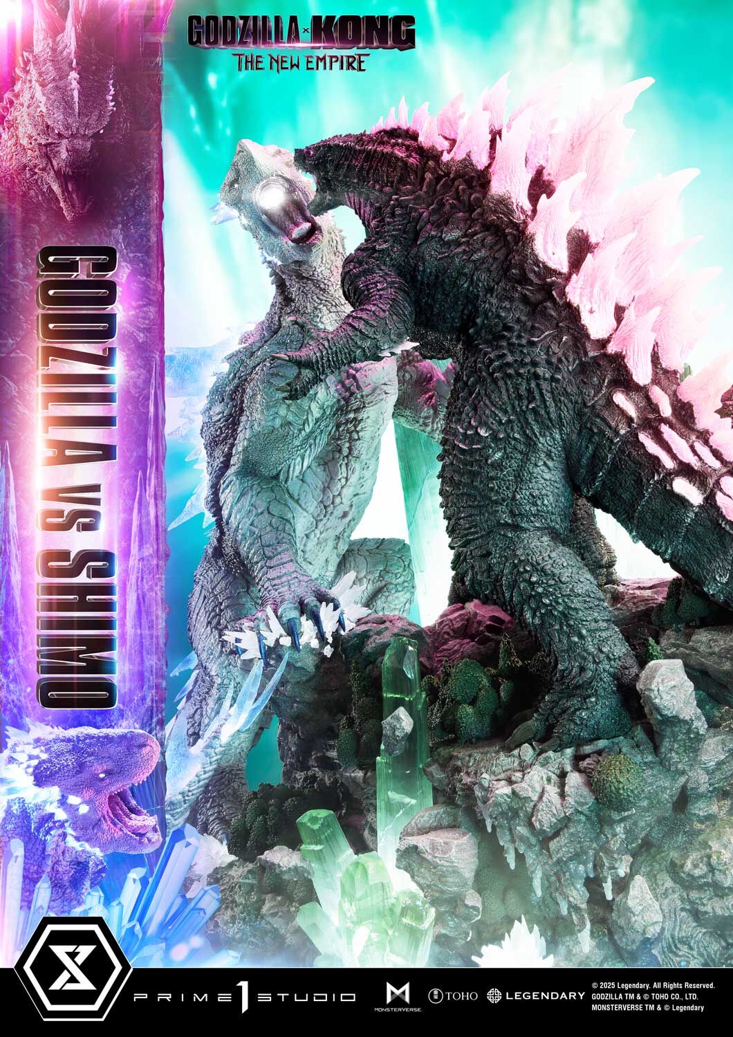 Godzilla x Kong: The New Empire - Gojira Evolved - Shimo - Ultimate Diorama Masterline (UDMGXK-01S) - Bonus Version (Prime 1 Studio) photo 49