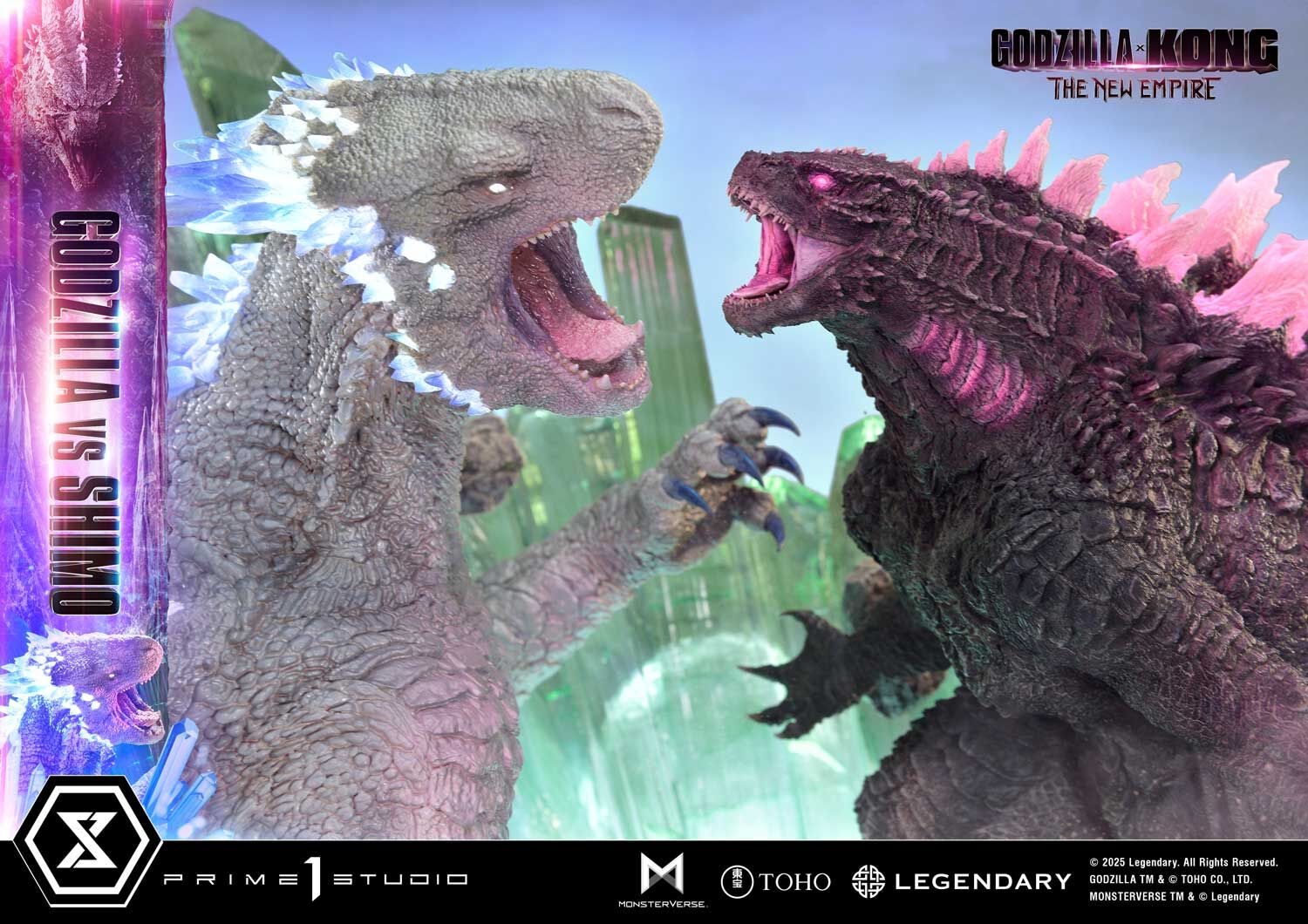Godzilla x Kong: The New Empire - Gojira Evolved - Shimo - Ultimate Diorama Masterline (UDMGXK-01S) - Bonus Version (Prime 1 Studio) photo 50