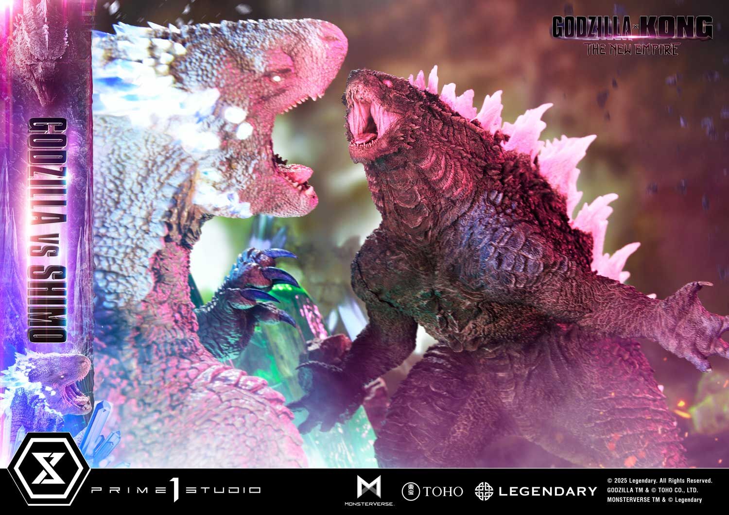 Godzilla x Kong: The New Empire - Gojira Evolved - Shimo - Ultimate Diorama Masterline (UDMGXK-01S) - Bonus Version (Prime 1 Studio) photo 52