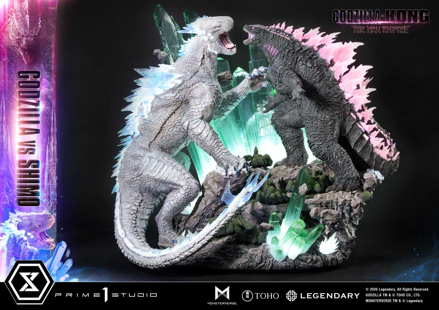 Godzilla x Kong: The New Empire - Gojira Evolved - Shimo - Ultimate Diorama Masterline (UDMGXK-01S) - Bonus Version (Prime 1 Studio) photo 53