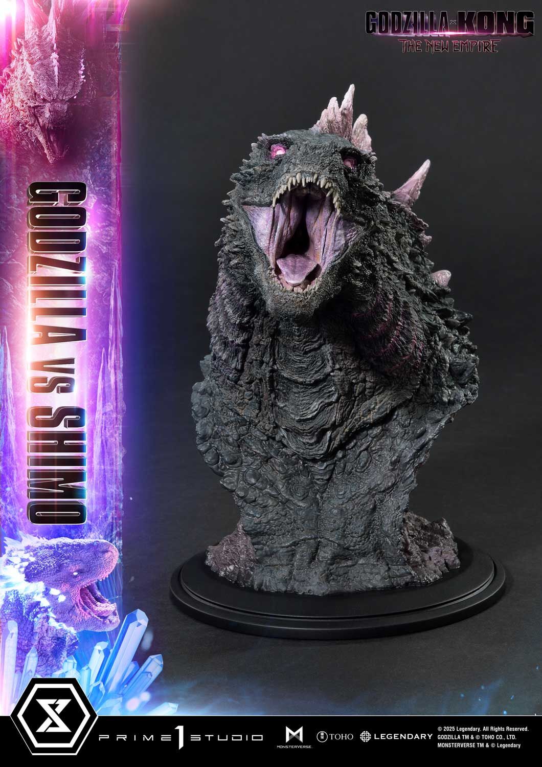 Godzilla x Kong: The New Empire - Gojira Evolved - Shimo - Ultimate Diorama Masterline (UDMGXK-01S) - Bonus Version (Prime 1 Studio) photo 54