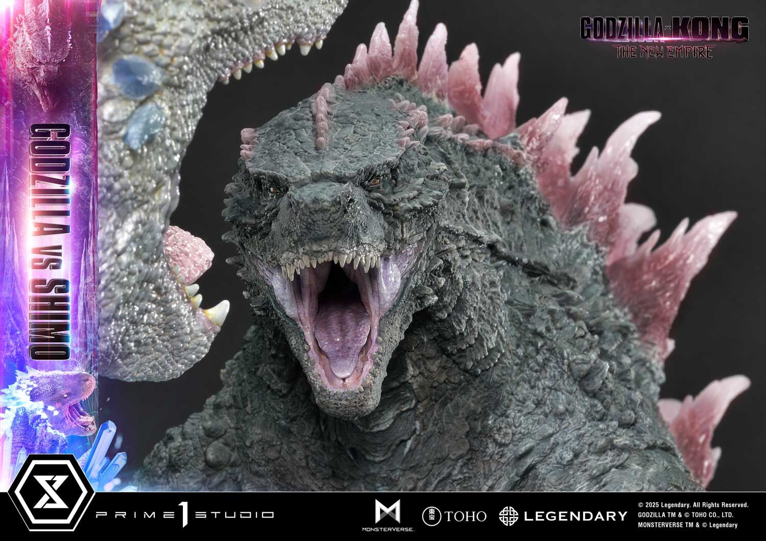 Godzilla x Kong: The New Empire - Gojira Evolved - Shimo - Ultimate Diorama Masterline (UDMGXK-01S) - Bonus Version (Prime 1 Studio) photo 56