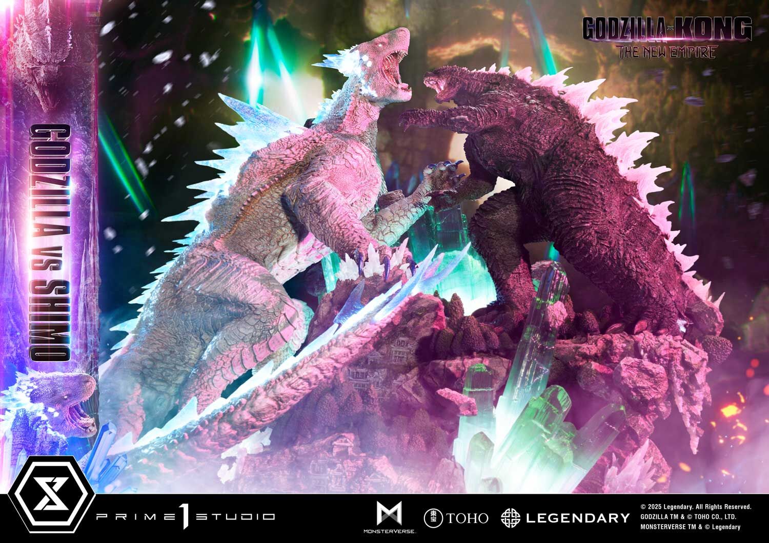 Godzilla x Kong: The New Empire - Gojira Evolved - Shimo - Ultimate Diorama Masterline (UDMGXK-01S) - Bonus Version (Prime 1 Studio) photo 60