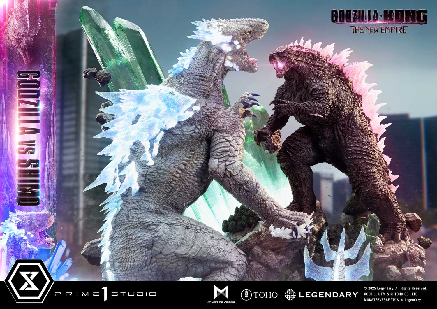 Godzilla x Kong: The New Empire - Gojira Evolved - Shimo - Ultimate Diorama Masterline (UDMGXK-01S) - Bonus Version (Prime 1 Studio) photo 62