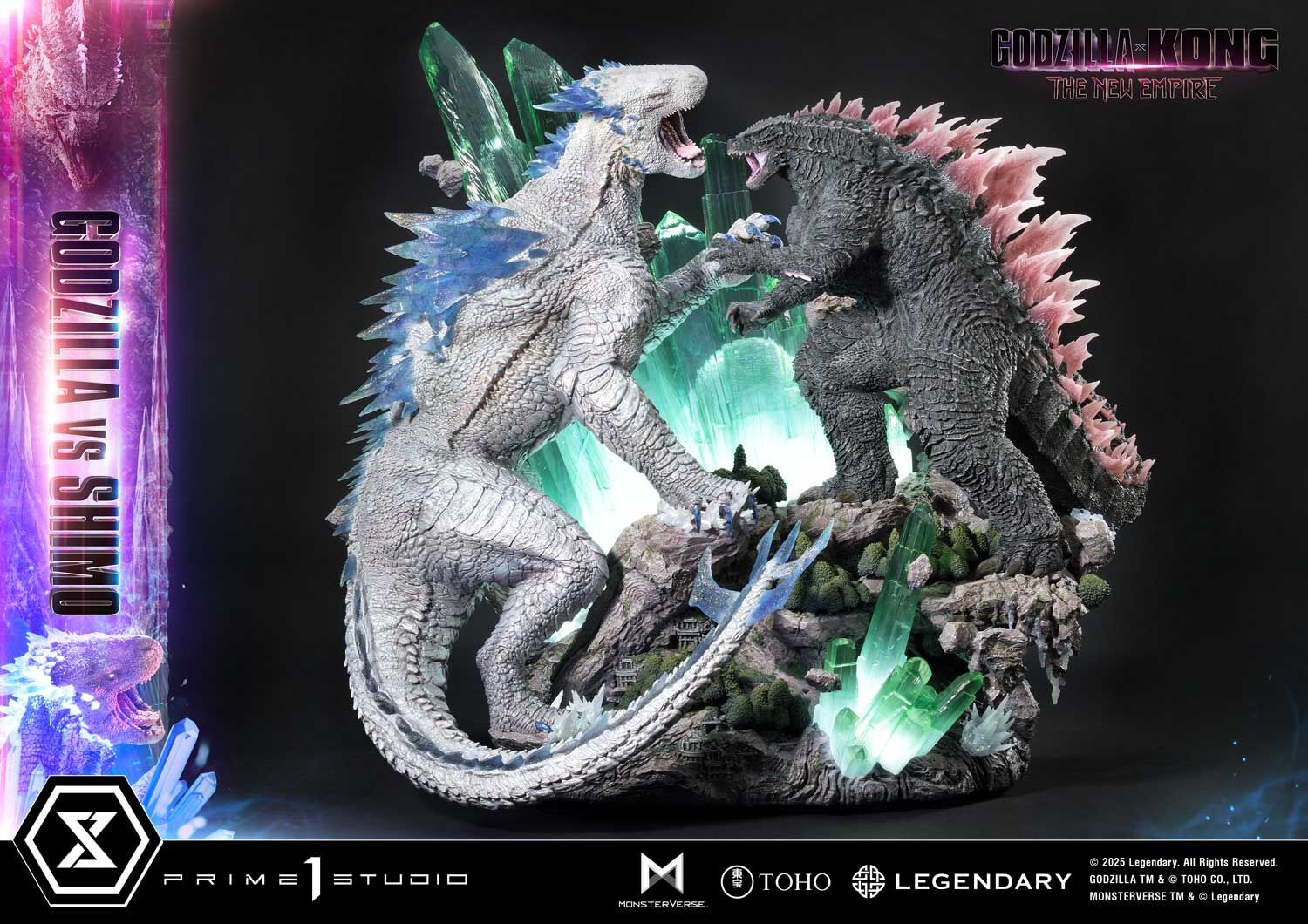 Godzilla x Kong: The New Empire - Gojira Evolved - Shimo - Ultimate Diorama Masterline (UDMGXK-01S) - Bonus Version (Prime 1 Studio) photo 70