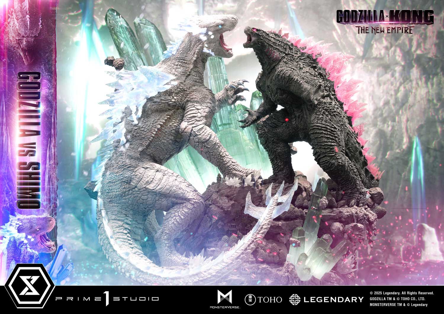 Godzilla x Kong: The New Empire - Gojira Evolved - Shimo - Ultimate Diorama Masterline (UDMGXK-01S) - Bonus Version (Prime 1 Studio) photo 76