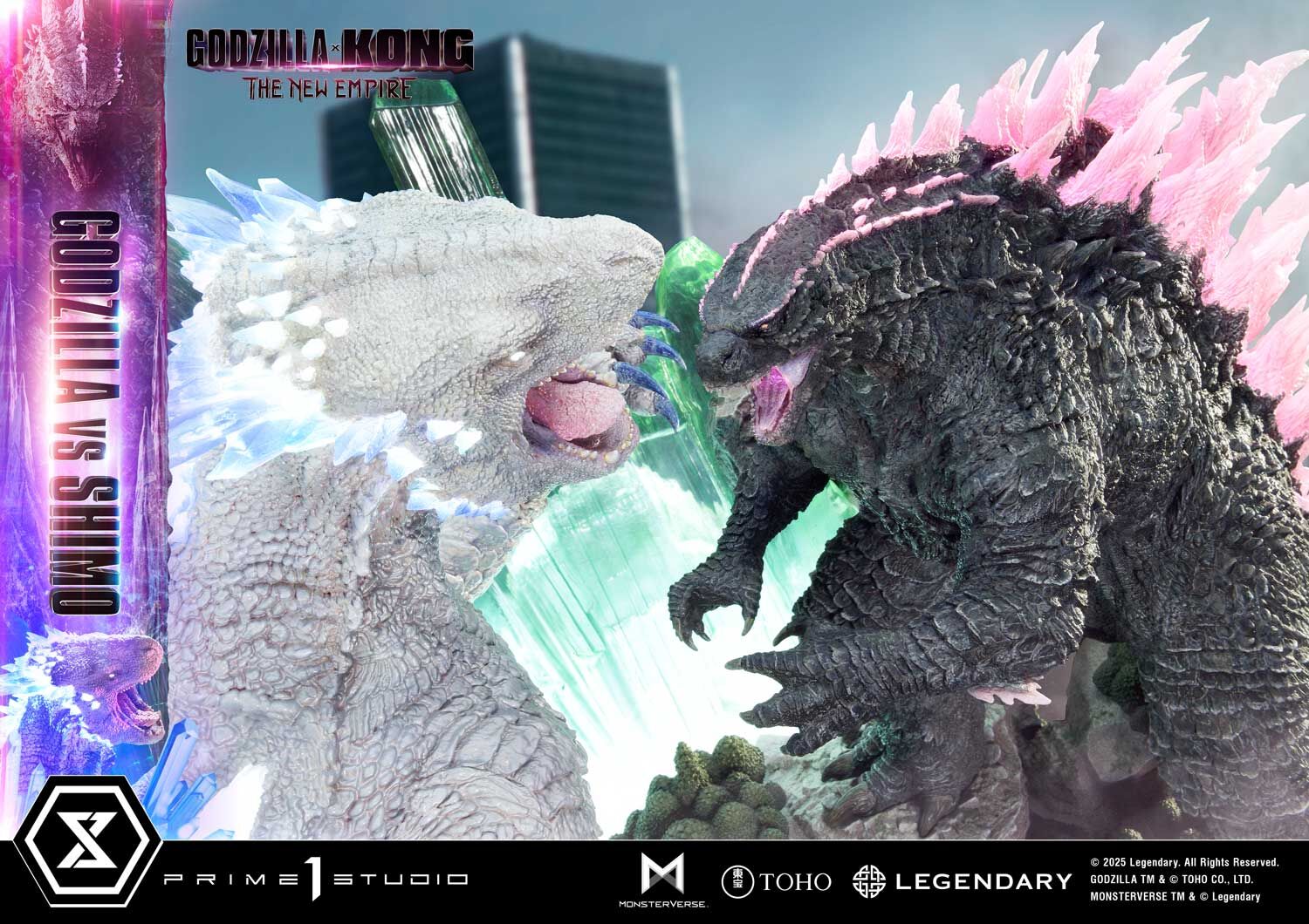 Godzilla x Kong: The New Empire - Gojira Evolved - Shimo - Ultimate Diorama Masterline (UDMGXK-01S) - Bonus Version (Prime 1 Studio) photo 77