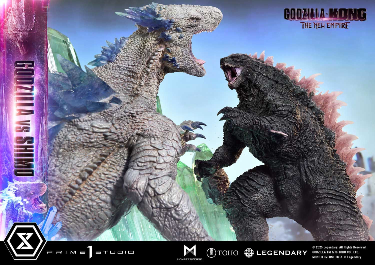 Godzilla x Kong: The New Empire - Gojira Evolved - Shimo - Ultimate Diorama Masterline (UDMGXK-01S) - Bonus Version (Prime 1 Studio) photo 78