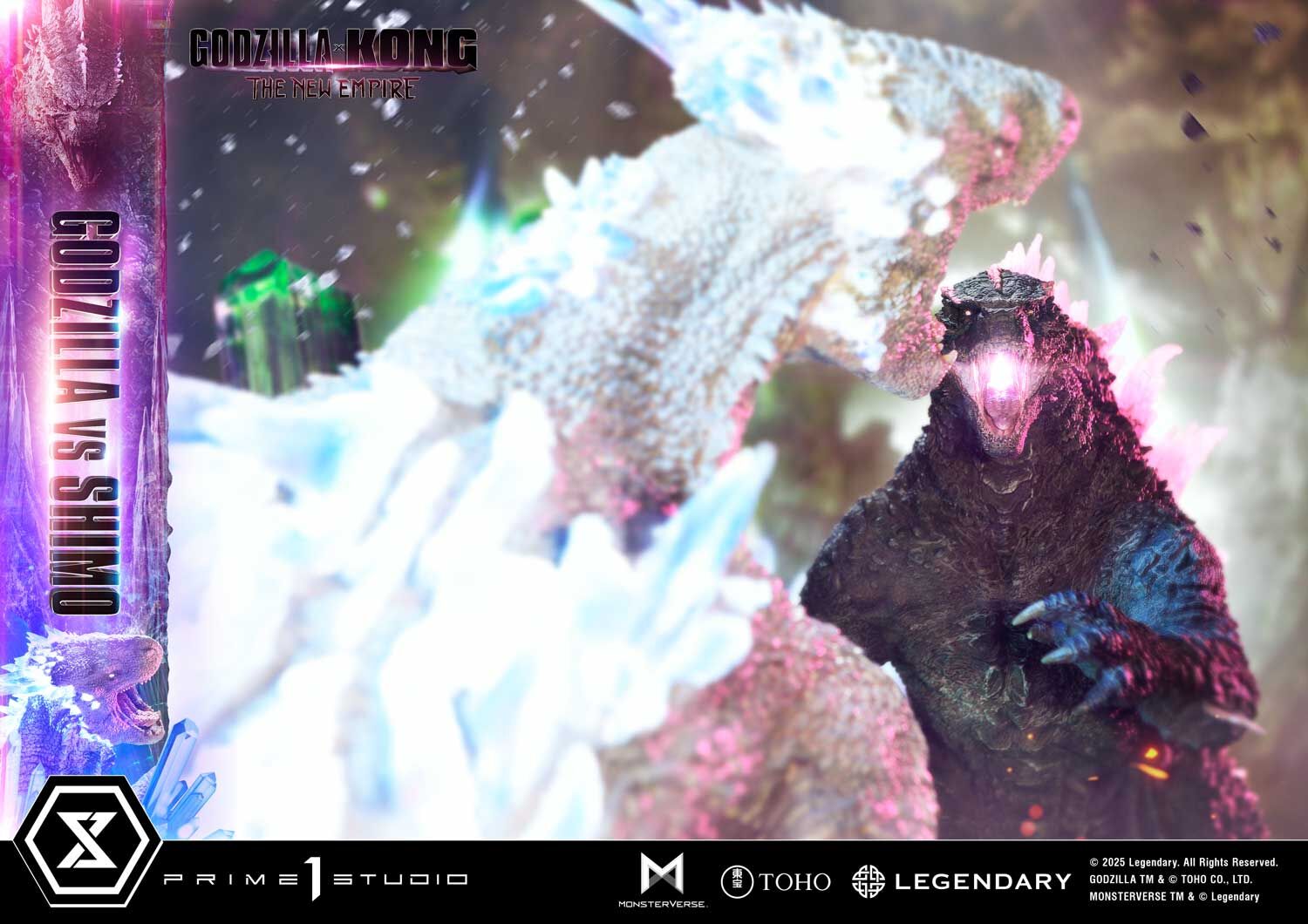 Godzilla x Kong: The New Empire - Gojira Evolved - Shimo - Ultimate Diorama Masterline (UDMGXK-01S) - Bonus Version (Prime 1 Studio) photo 81