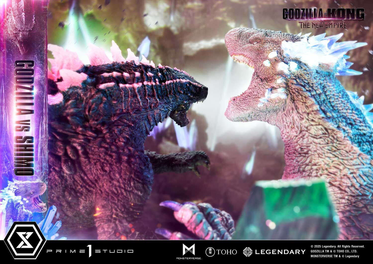 Godzilla x Kong: The New Empire - Gojira Evolved - Shimo - Ultimate Diorama Masterline (UDMGXK-01S) - Bonus Version (Prime 1 Studio) photo 82