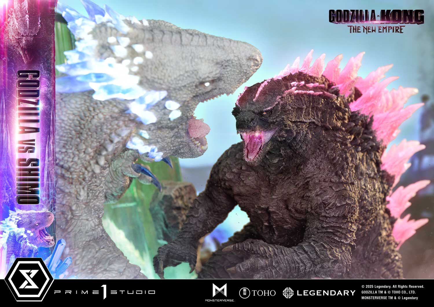 Godzilla x Kong: The New Empire - Gojira Evolved - Shimo - Ultimate Diorama Masterline (UDMGXK-01S) - Bonus Version (Prime 1 Studio) photo 83
