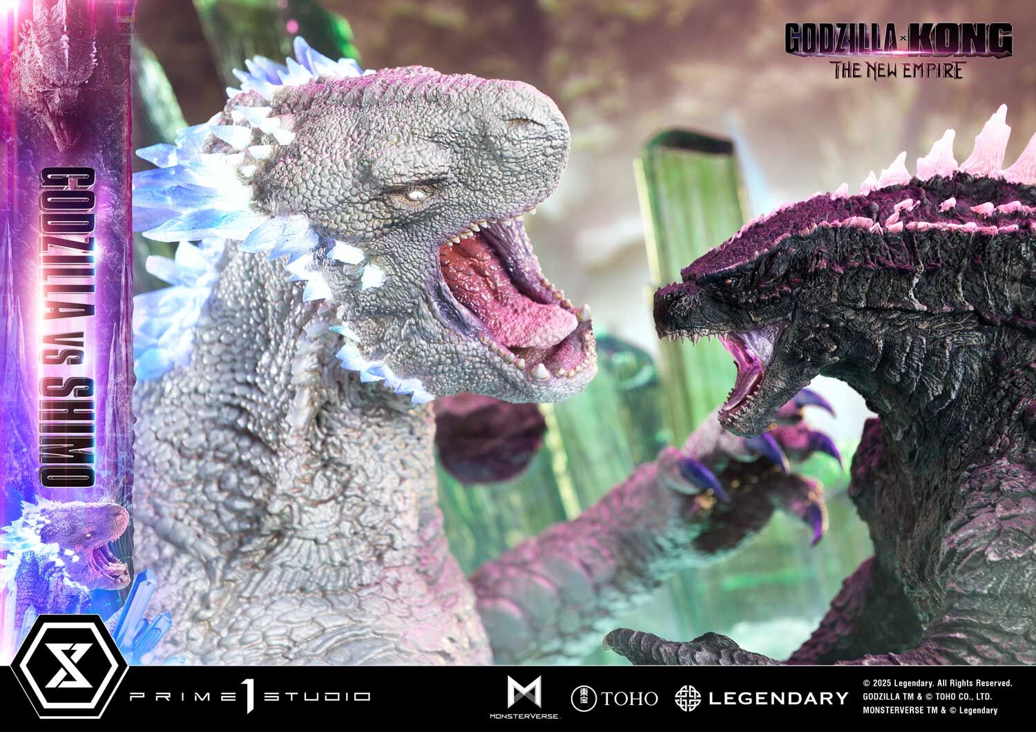 Godzilla x Kong: The New Empire - Gojira Evolved - Shimo - Ultimate Diorama Masterline (UDMGXK-01S) - Bonus Version (Prime 1 Studio) photo 85