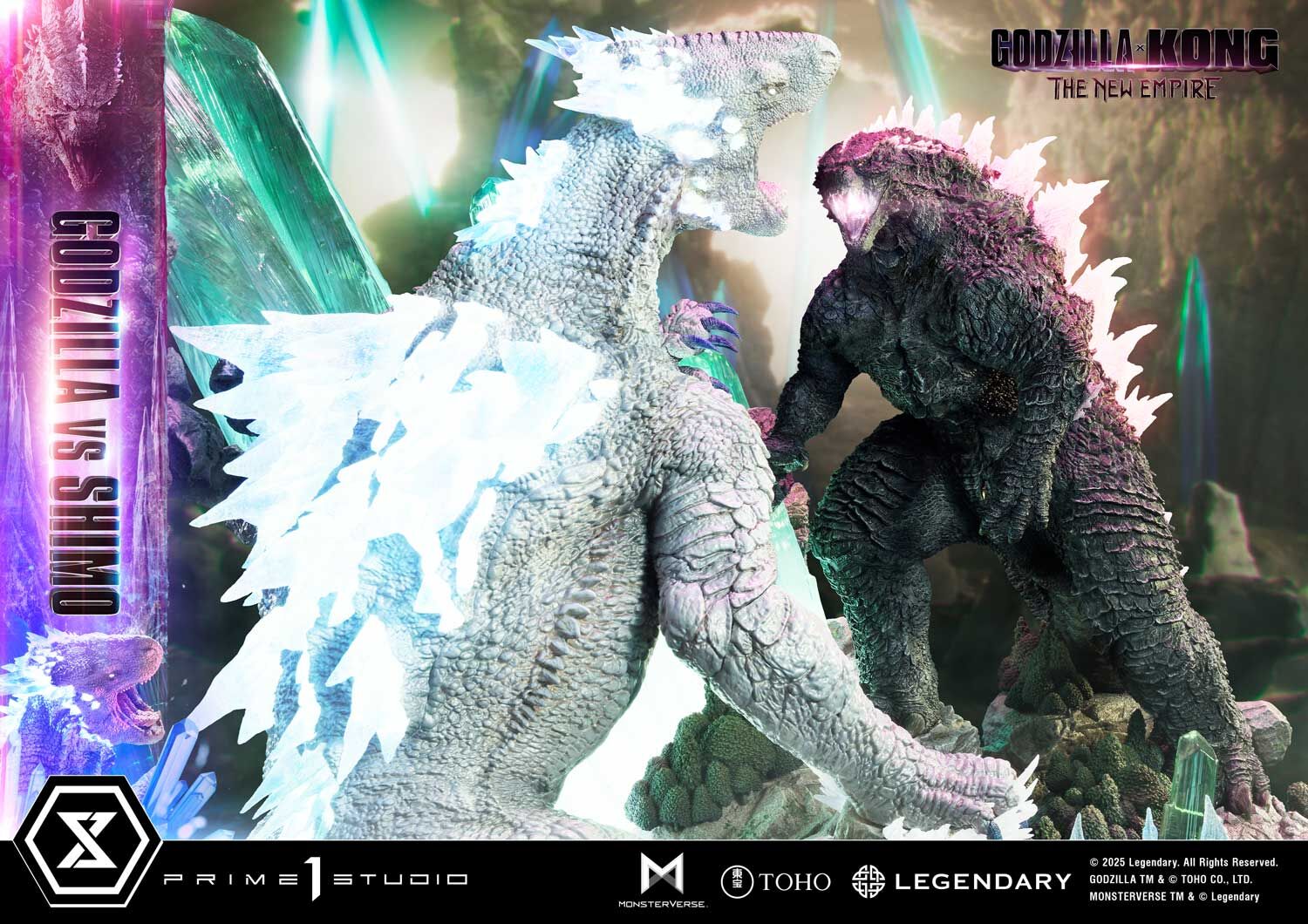 Godzilla x Kong: The New Empire - Gojira Evolved - Shimo - Ultimate Diorama Masterline (UDMGXK-01S) - Bonus Version (Prime 1 Studio) photo 88
