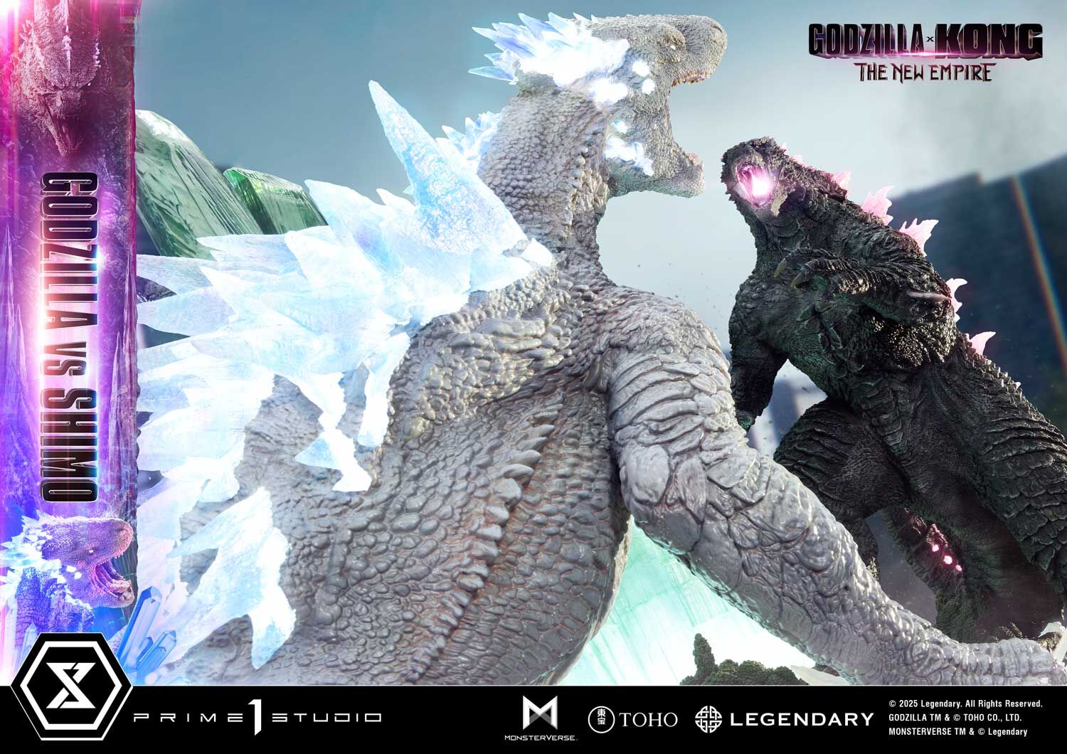 Godzilla x Kong: The New Empire - Gojira Evolved - Shimo - Ultimate Diorama Masterline (UDMGXK-01S) - Bonus Version (Prime 1 Studio) photo 90
