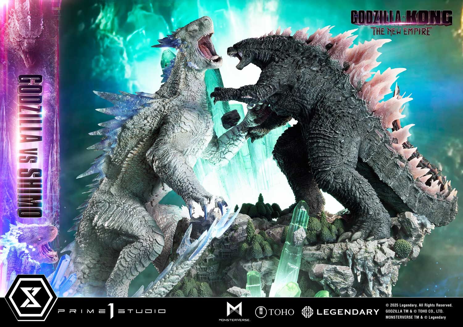 Godzilla x Kong: The New Empire - Gojira Evolved - Shimo - Ultimate Diorama Masterline (UDMGXK-01S) - Bonus Version (Prime 1 Studio) photo 94