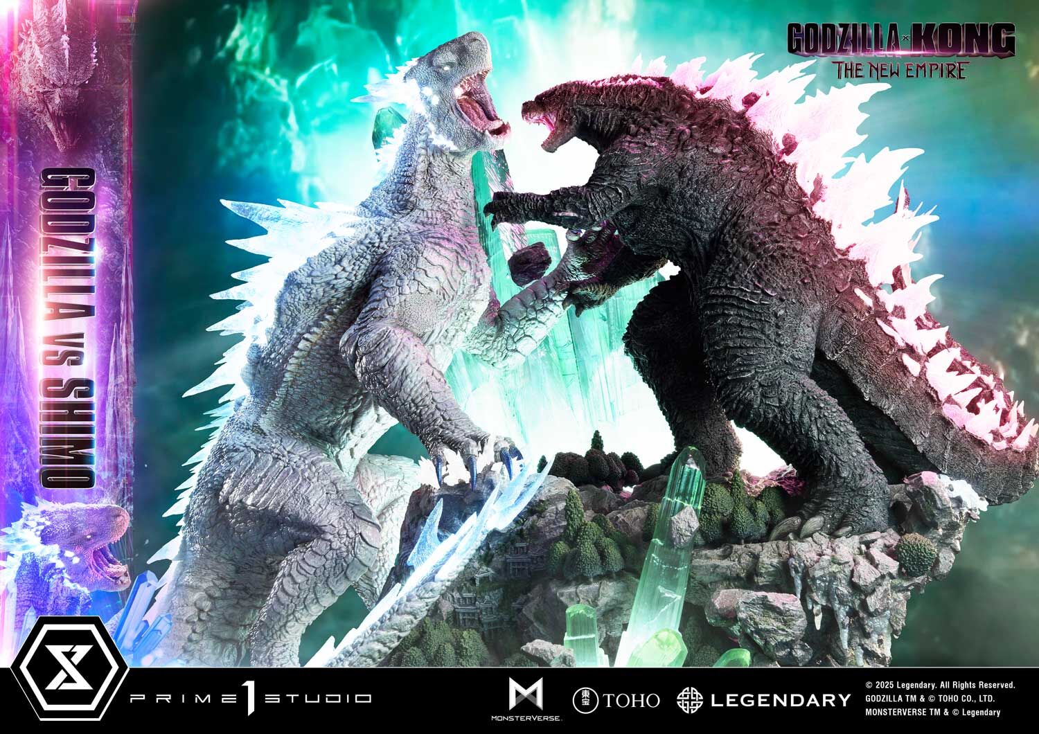 Godzilla x Kong: The New Empire - Gojira Evolved - Shimo - Ultimate Diorama Masterline (UDMGXK-01S) - Bonus Version (Prime 1 Studio) photo 96