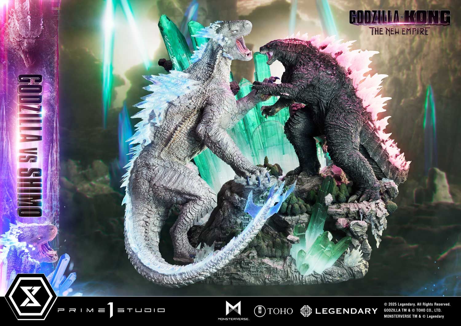 Godzilla x Kong: The New Empire - Gojira Evolved - Shimo - Ultimate Diorama Masterline (UDMGXK-01S) - Bonus Version (Prime 1 Studio) photo 97